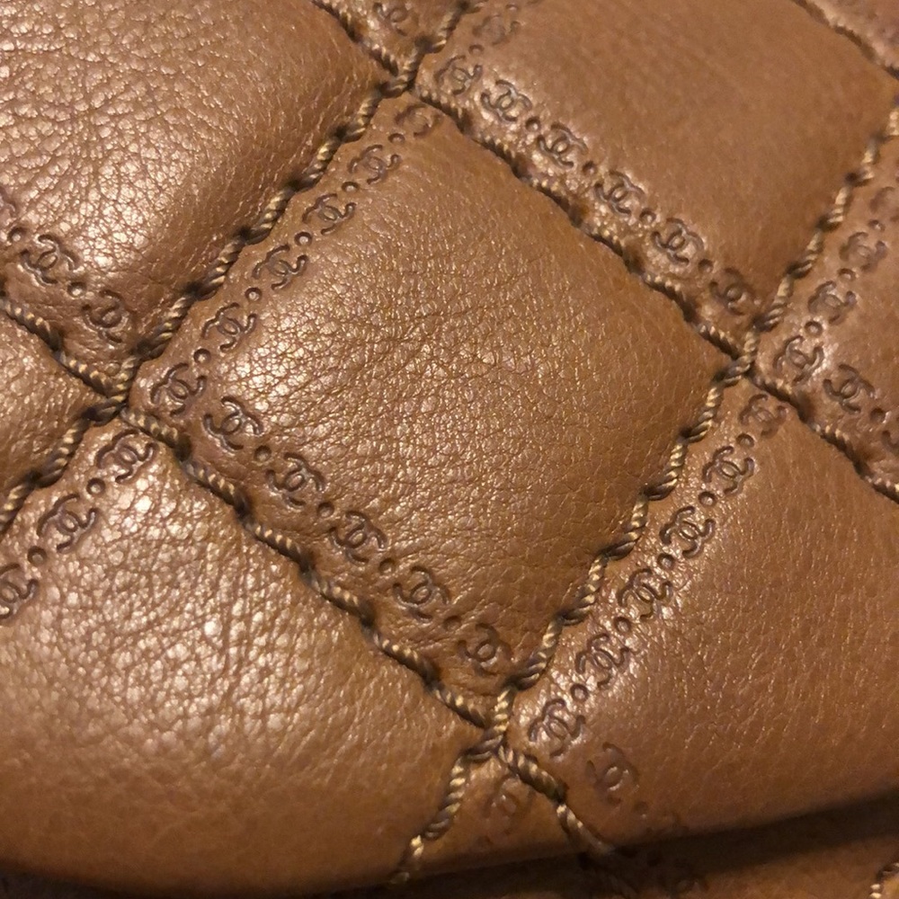 Chanel Brown Stitch Rue Cambon Flap crossbody Bag - Picture 14 of 16